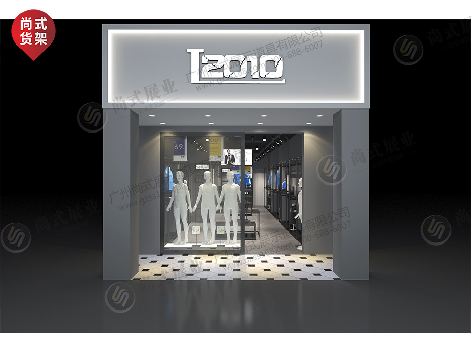 服裝貨架展示架 服裝貨架展示架