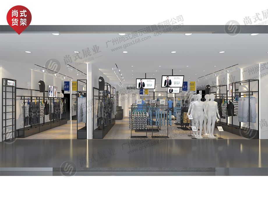 服裝貨架展示架